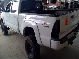 2007 TOYOTA TACOMA, WHITE, SR5, CREW, 4.0, AT,  4WD,   Z25163